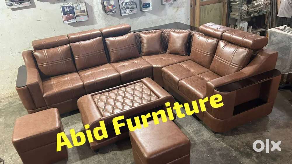Excellent design l shape corner sofa set 3 years warranty MM 908