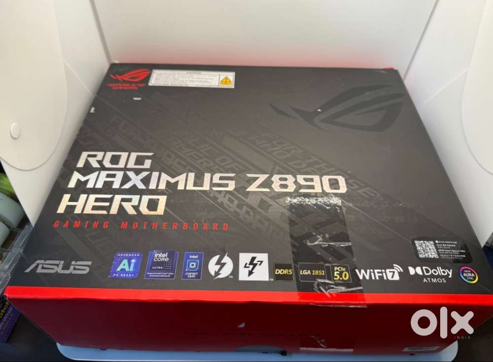 AS US ROG Max imus Z890 Hero Intel LGA 1851 ATX DDR5 WIFI 7 gaming