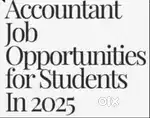 Jr. Accountant - Part Time
