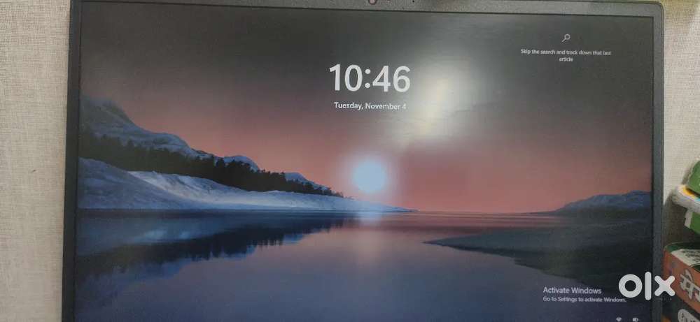 HD 1080 display and new brand lenovo laptop silver 12gb ram 512 ssd