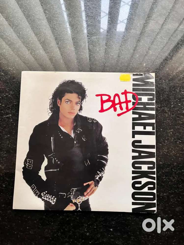 Michael Jackson Bad  Vinyl record