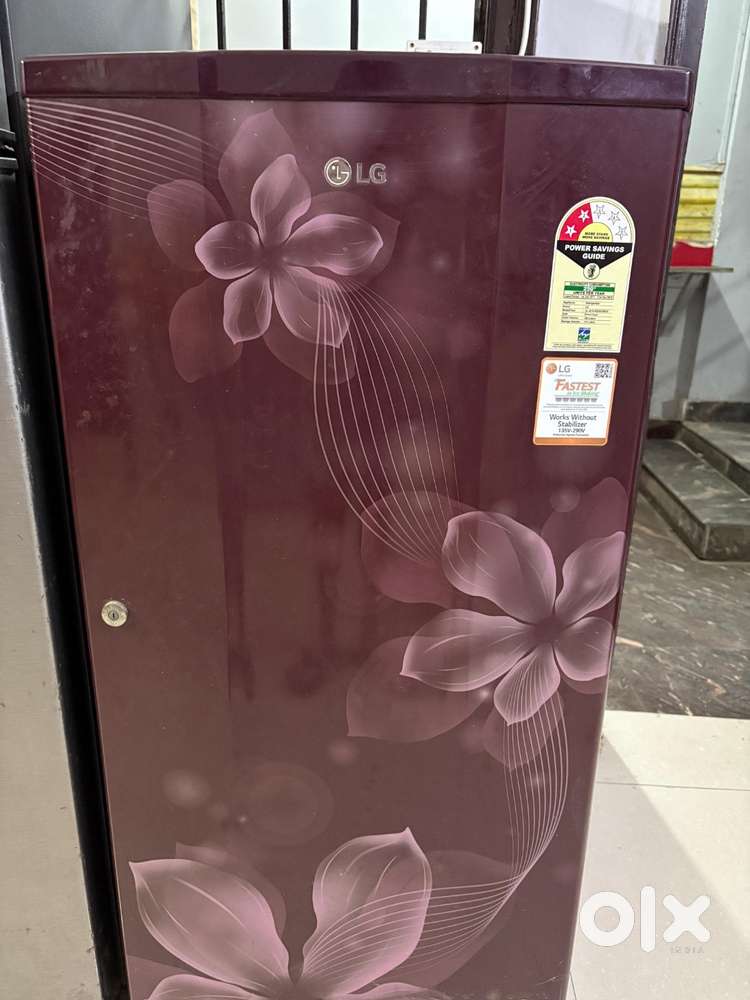 LG Single Door Fridge- 190 Liters, 2 year old