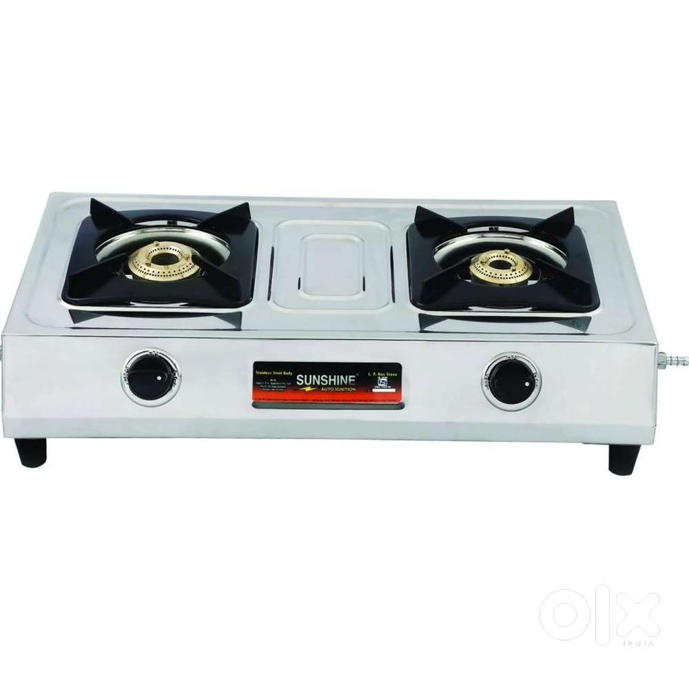 Brand New Sunshine Heavy Stainless Steel 2BR Stove MRP-4550