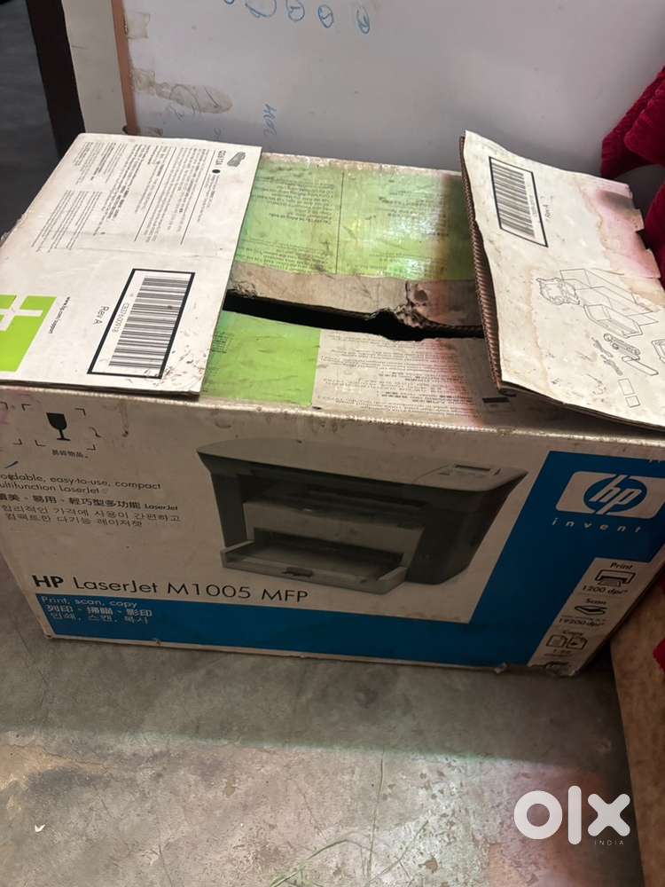 hp m1005 primer brand new showroom condition only 5500 page print