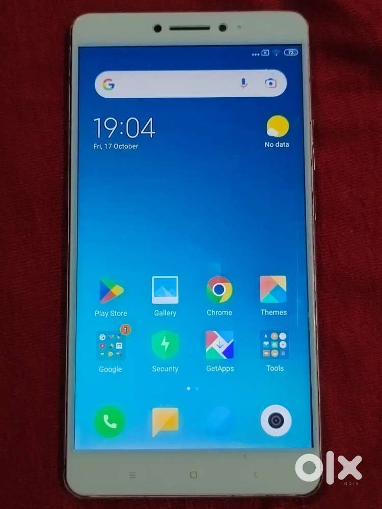 Mi max 4 GB RAM/128 GB STORAGE