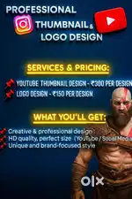 Professional Thumbnail & Logo Design