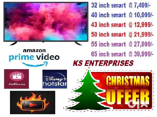 DHAMMAKA 43 INCHES  SMART, 4K UHD LED TV IN 12,999 ONLY.