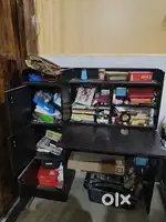 New folding study table with book shelf