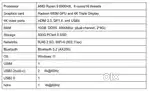 Mini PC AMD Ryzen 9 6900HX,  8 cores/16 threads