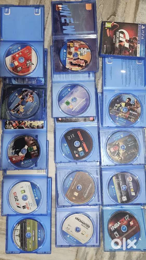 Ps4  games for available