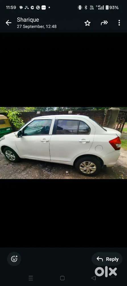 Swift desire 2017 pvt number