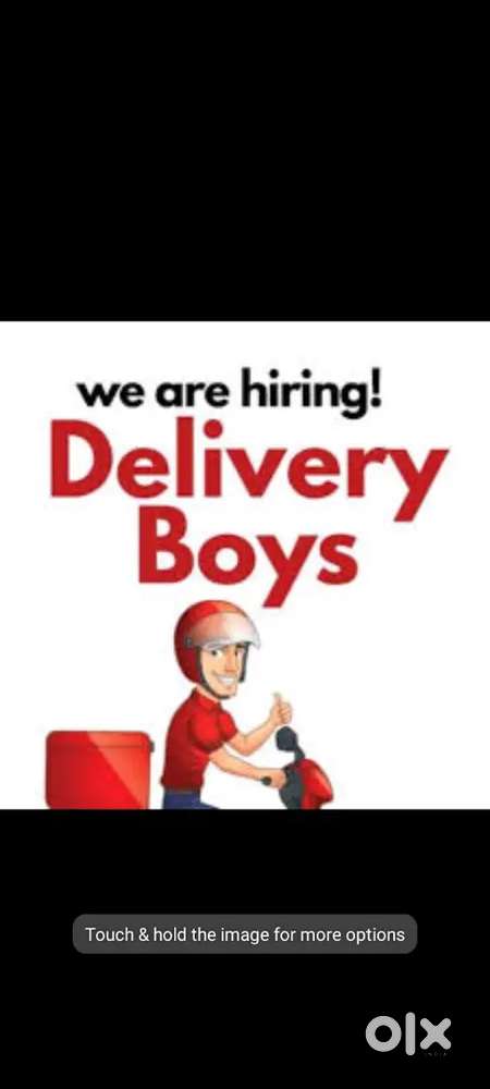 Delivery boy and girl any one apply call me