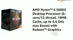 Ryzen 5 5600G with 16GB ram, 512GB SSD, 550w