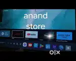 43 inch smart android frameless led tv with 600 channel free in tv
