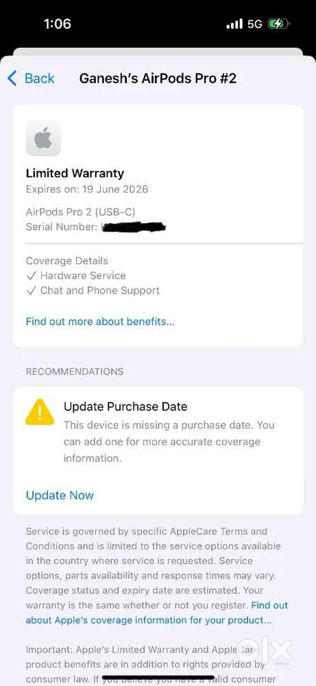 Air pod pro 2 generation