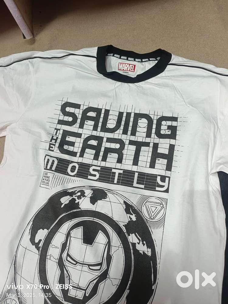 Surplus cotton branded t shirt