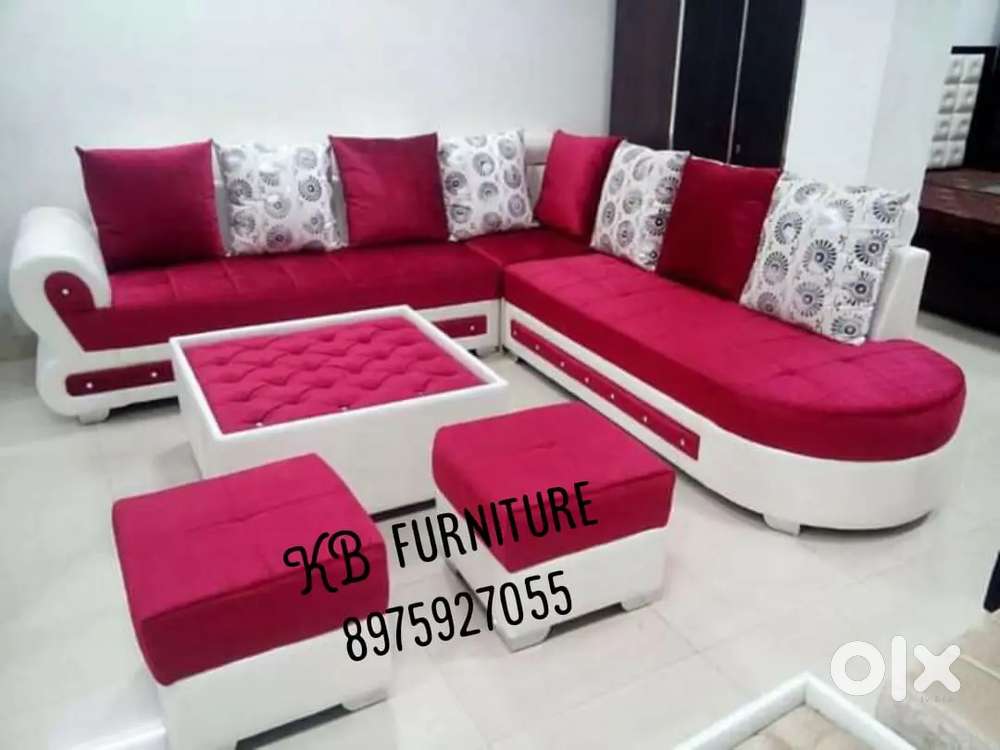 NEW DESIGN SOFA SET L SHAPE BEUTIFUL DESIGN