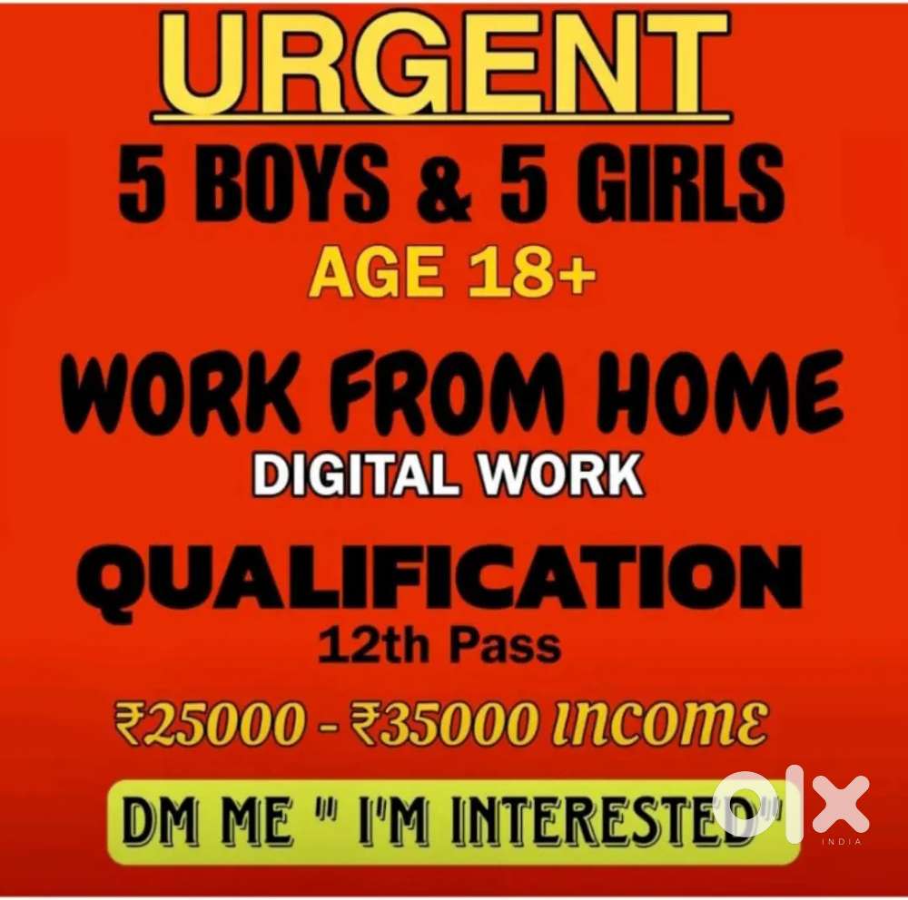 Online Work From Home Work