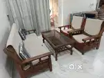 Good Condition Sofa with Centre Table