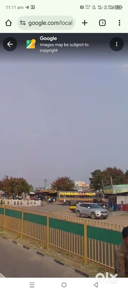 Industrial shop rent with main area near bus stand