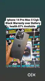 Iphone 14 Pro Max 512gb Black Excellent Condition*Exchange Available*