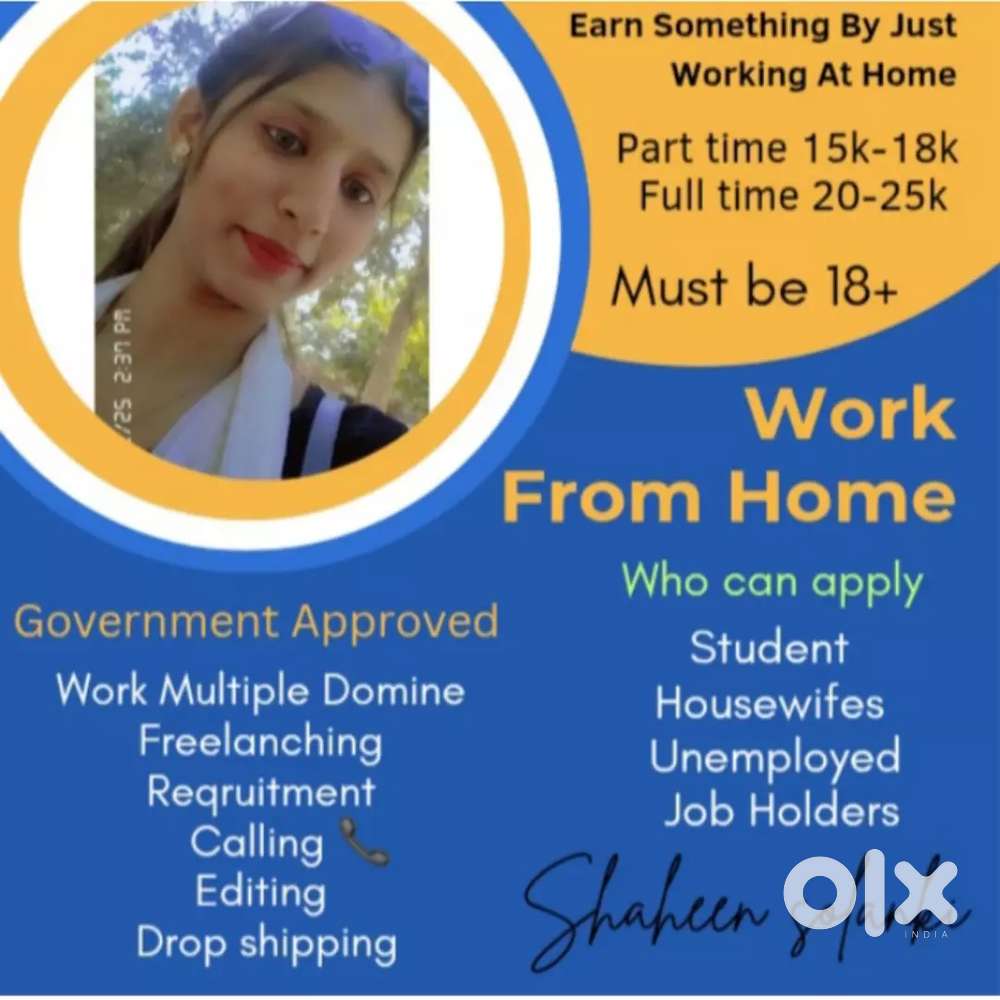 Online work from home