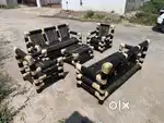Bamboo sofa set key holder table top show pieces iron stool mudda