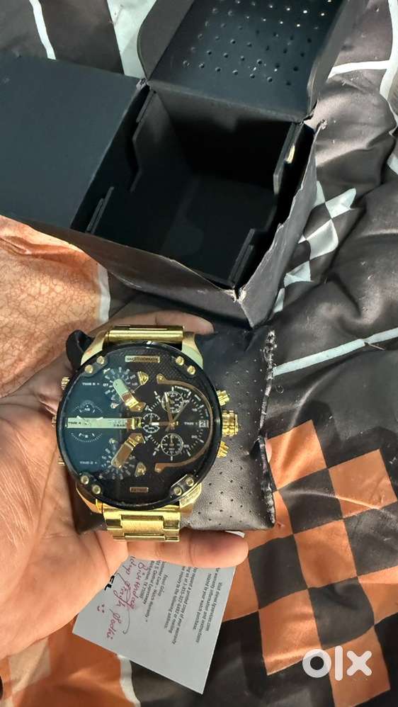 Watch Diesel Men's Mr. Daddy 2.0 Multifunction Gold-Tone Steel Watch