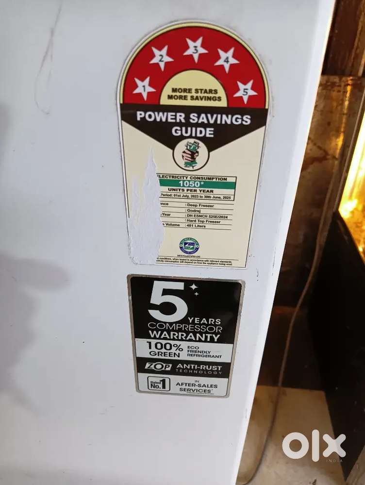Godrej D freezer 500Ltr Rate- 17000