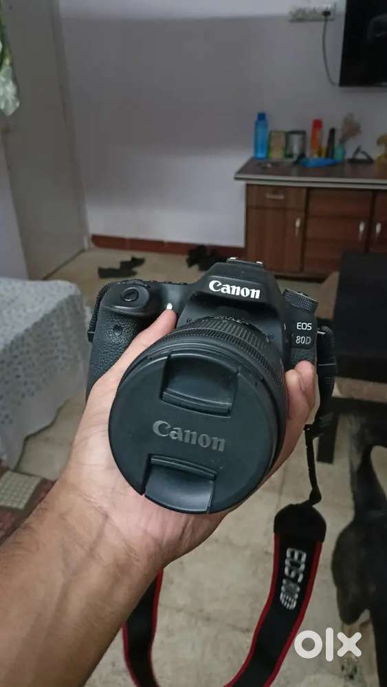 Canon 80D w kit lens + 50mm lens