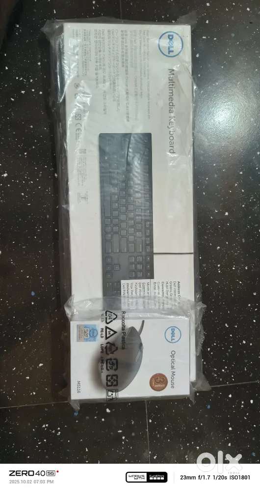 Dell Wired Keyboard & Mouse