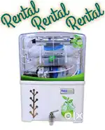 Water purifier available on rent