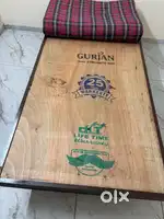 Single bed with mattress