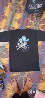 Black tsirt for men