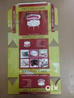 Bakery items- Cake/ Pestry packing Boxes and cake base