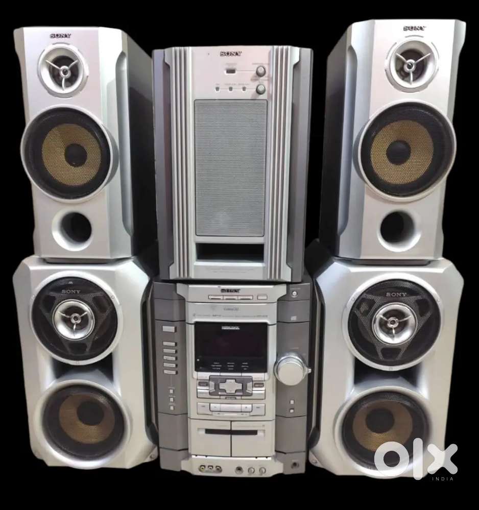 Sony MHC RV8 7000 Watt with Cassette, DVD, AUX, FM fully working