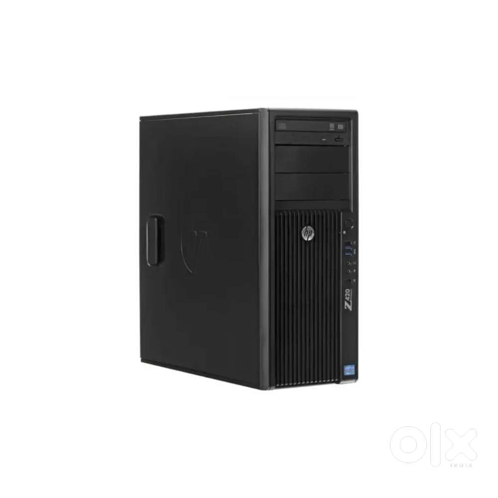 Hp z420 6 core processor 12 threads 8gb ram basic graphics no ssd
