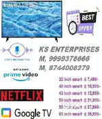 55 INCH ORIGNAL 4K SMART LED @ 27,999/- ONLY