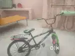 Streethawk. kids. Bicycle. In. Green  colour