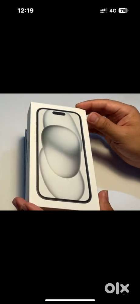 Iphone 15 with box and bill