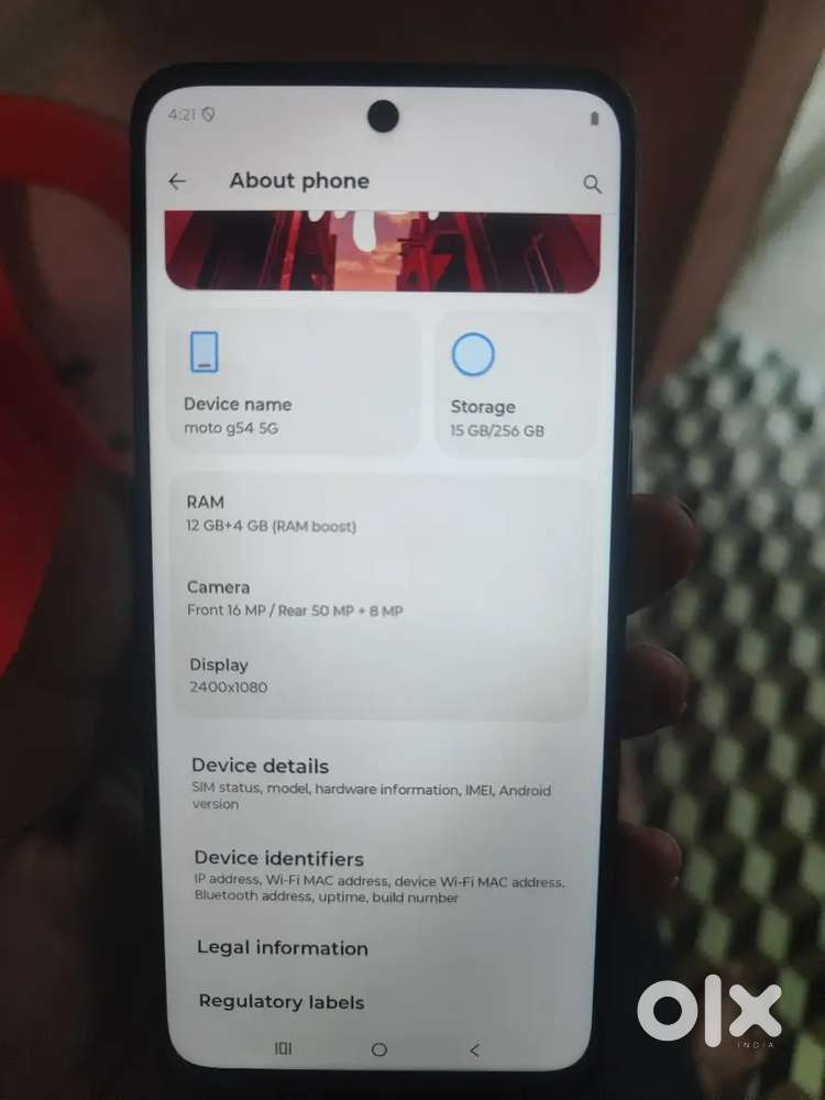 MOTO G54 5G /12-256GB