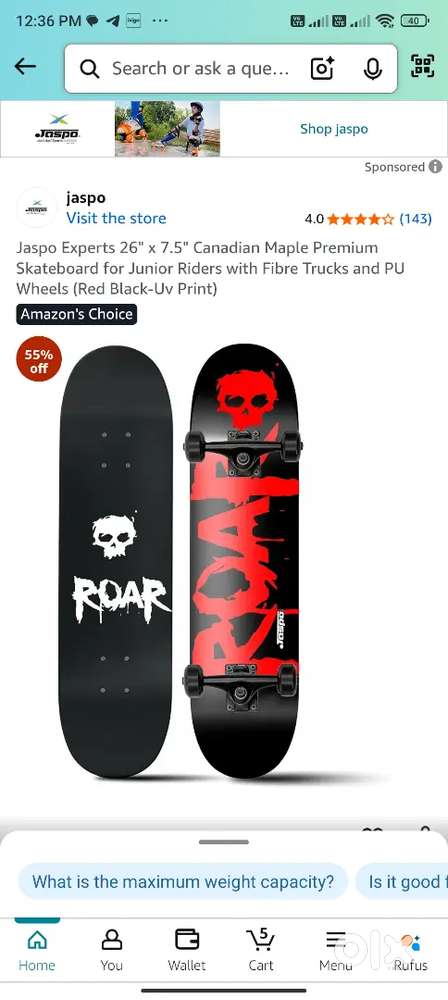 Skateboard