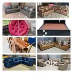 Beautiful style colonial sofa set