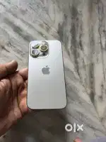 Iphone 15 pro natural titanium 128 gb less used phone