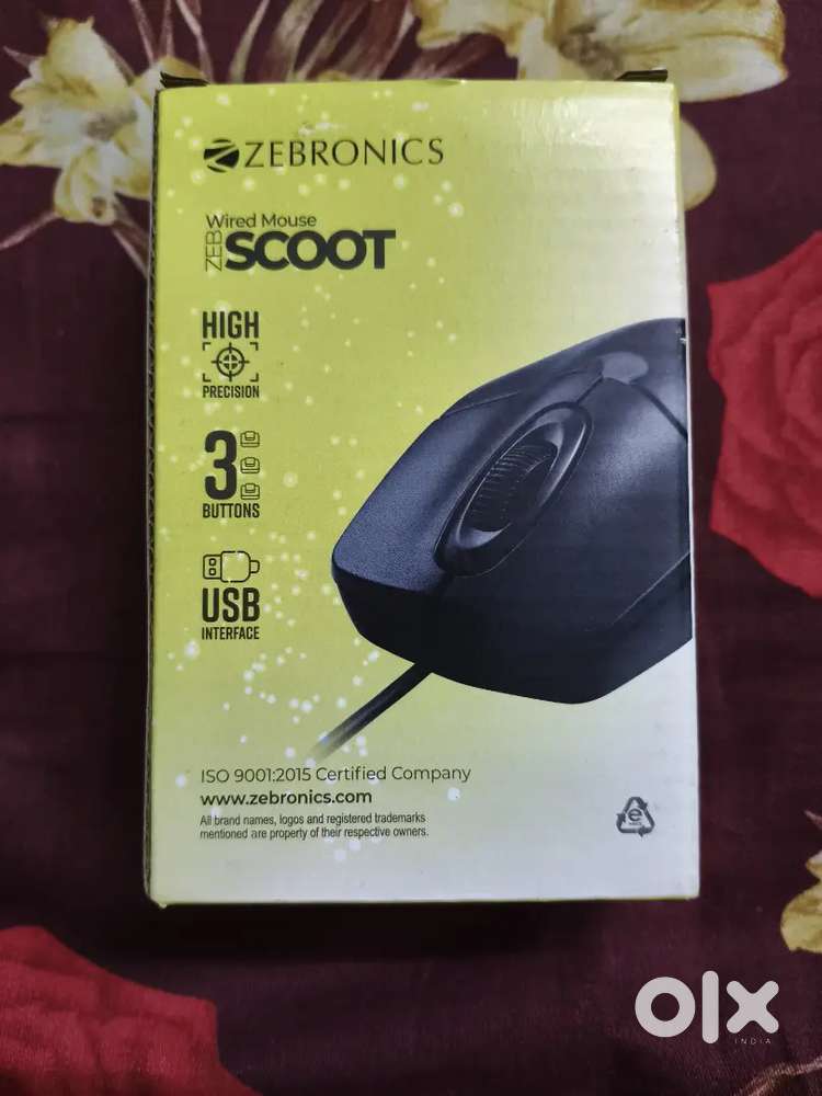 ZEBRONICS SCOOT WIRED MOUSE