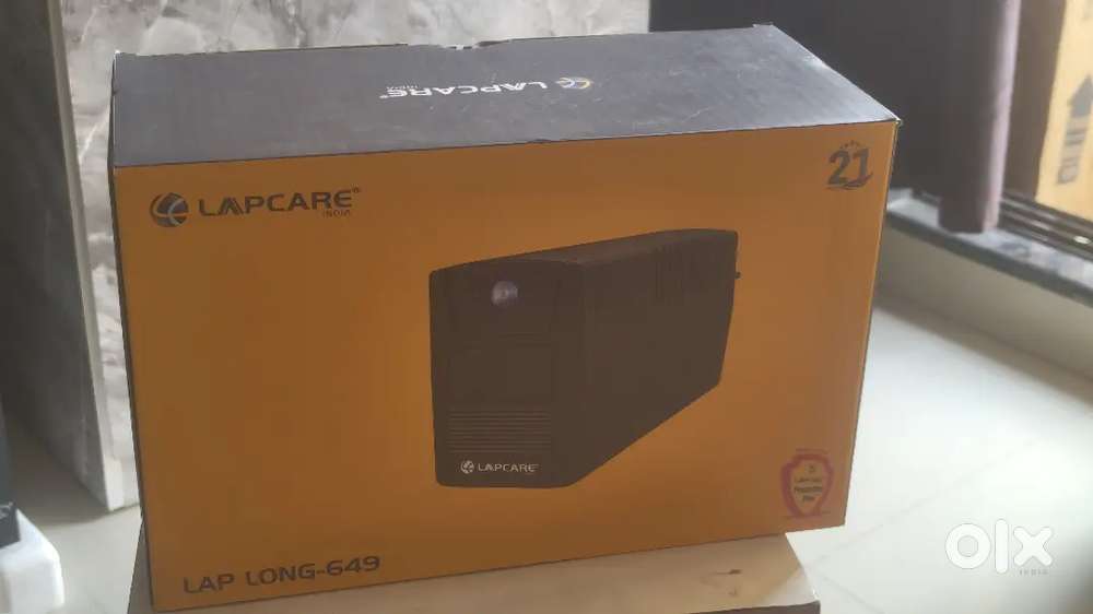 Ups under warranty 2yrs lapcare 600va/360 watts computer, Tv, router