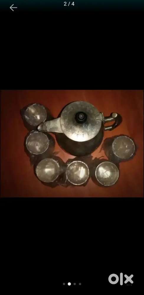 Silver coated steel lemon set