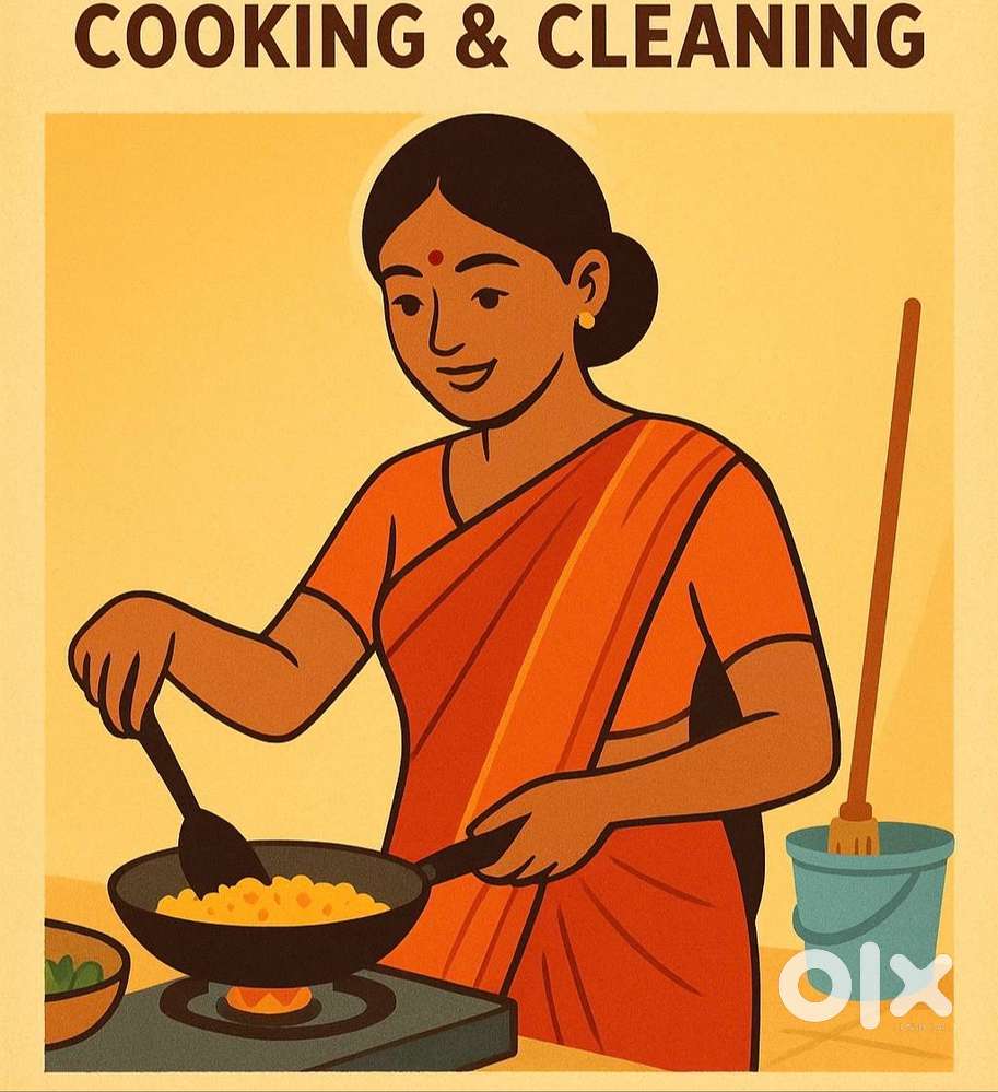 വീട്ടുജോലിക്കു ആളിനെ ആവശ്യമുണ്ട്. വീട്ടിൽ നിൽക്കണം