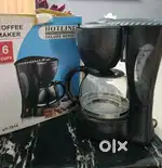 Coffee Maker Brand New and 11pcs mocktail Mugs