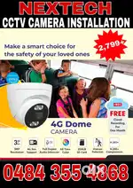 Cctv camera installation